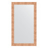 Зеркало настенное EVOFORM в багетной раме соты медный, 66х116 см, BY 3210