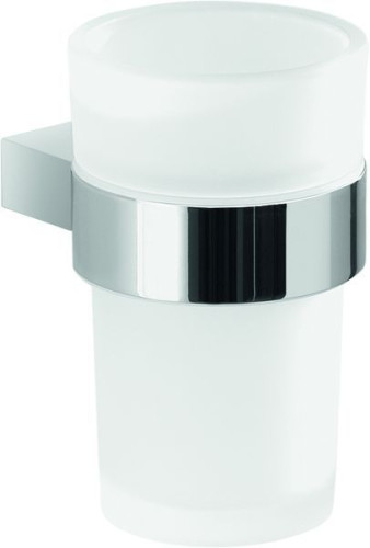 Gedy Canarie, настенный стеклянный стакан, цвет хром