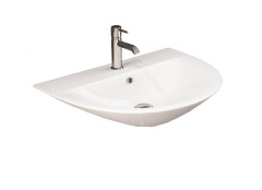 Раковина подвесная Rak Ceramics MORNING 60х44х16 керамика, цвет Белый (MORWB6001AWHA)