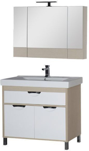 Мебель для ванной Aquanet Гретта 100 светлый дуб (камерино)