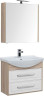Мебель для ванной Aquanet Остин 75 дуб сонома/белый