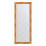 Зеркало напольное с гравировкой  EVOFORM  в багетной раме римское золото, 81х201 см, BY 6317