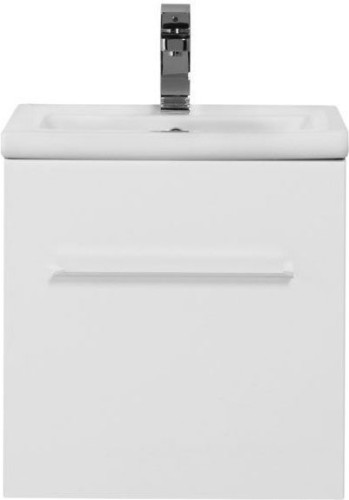 Тумба с раковиной Aquanet Порто 50 белый