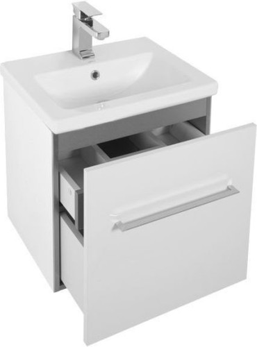 Тумба с раковиной Aquanet Порто 50 белый
