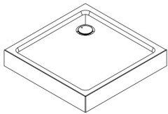Душевой поддон Alvaro Banos Plato de Toledo C90 90x90x15