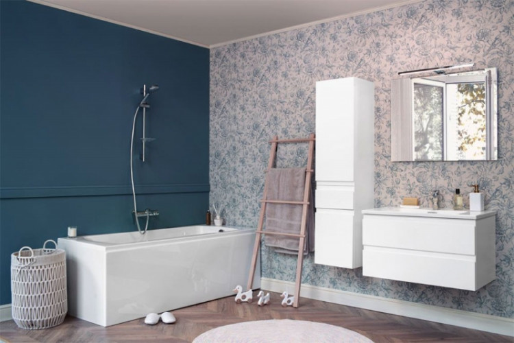 Тумба под раковину Jacob Delafon Madeleine 80 подвесная, белый матовый (EB2053-J51)