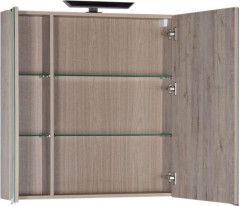 Зеркало-шкаф Aquanet Мадейра 80 дуб кантри