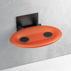 Сиденье для душевой кабины Ravak OVO-P Orange/Black (B8F0000044)