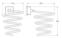Держатель фена (хром) (FBS) ESP 080