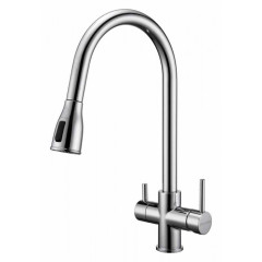 Смеситель для кухни Paulmark Lange, хром, La214212-CR, Paulmark