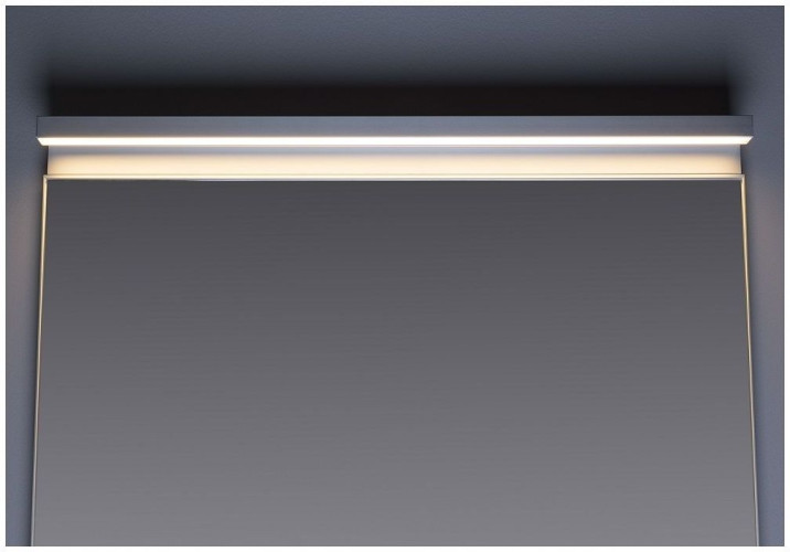 Зеркало De Aqua Сильвер 6075 серебро (без фацета)