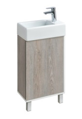 Тумба под раковину AQUATON Эмма напольный, Дуб Навара (1A221601EAD80)