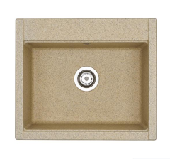 Кухонная мойка AQUATON Делия 60, цвет песочный (1A715232LD220)