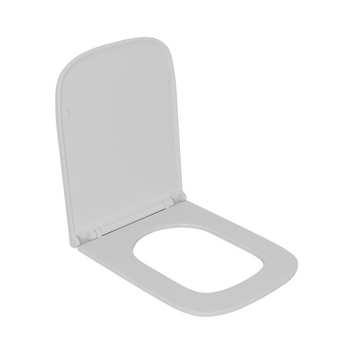 Унитаз подвесной безободковый D&K Quadro DT1516016, белый