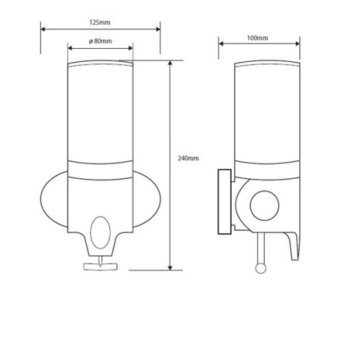 Диспенсер для жидкого мыла Bemeta 151109015