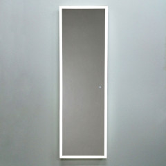 Зеркало AZARIO Моника 450х1500 c подсветкой и диммером, сенсор выкл (ФР-00001406)