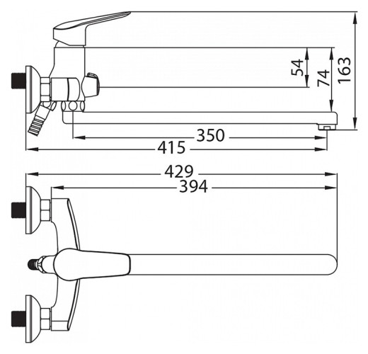 Смеситель Milardo Davis DAVSBLCM10