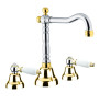 Смеситель для раковины Fiore COLONIALE SKY (SWAROVSKI®) 03CO0637, хром/золото