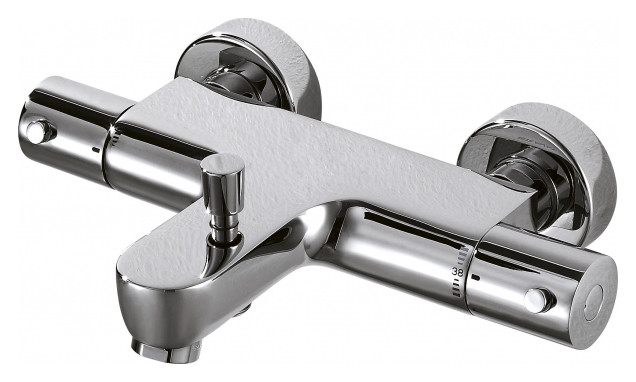 Смеситель для ванны Bravat Stream с термостатом, Хром ( F63984C-01B)