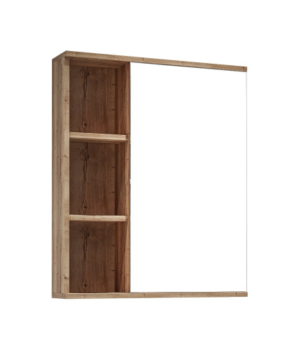 Шкаф-Зеркало Grossman ФОРТА-60 см универсал. дуб галифакс