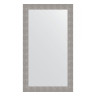 Зеркало настенное EVOFORM в багетной раме чеканка серебряная, 80х140 см, BY 3311