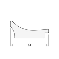 Зеркало настенное с гравировкой EVOFORM в багетной раме фреска, 56х73 см, BY 4012
