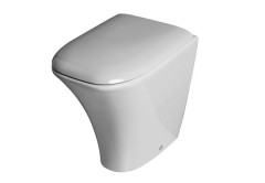 Neroceramica Amica, yнитаз напольный приставной 56х36,5хh50, цвет белый