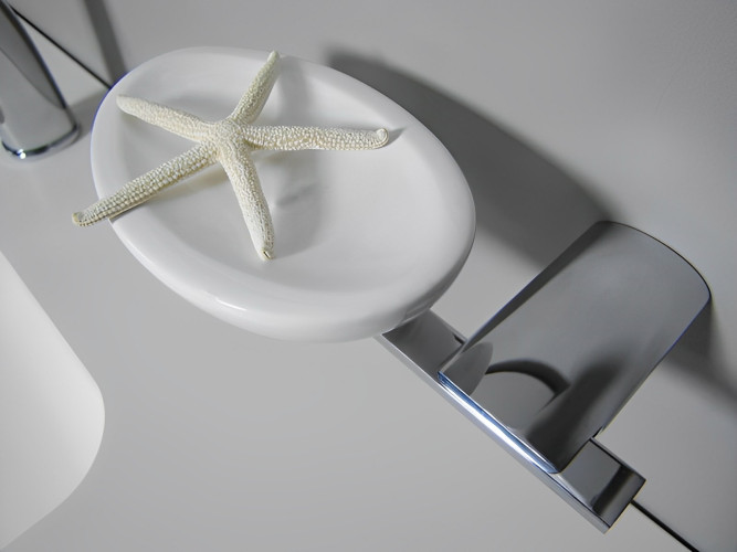 Мыльница Webert Aria AI500101015, хром