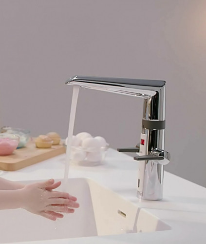 2727F Optima Смеситель для кухни с клапаном