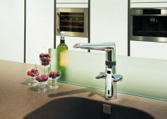 2727F Optima Смеситель для кухни с клапаном