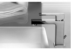 Смеситель для раковины Paffoni ELLE без донного клапана, хром (EL071CR)