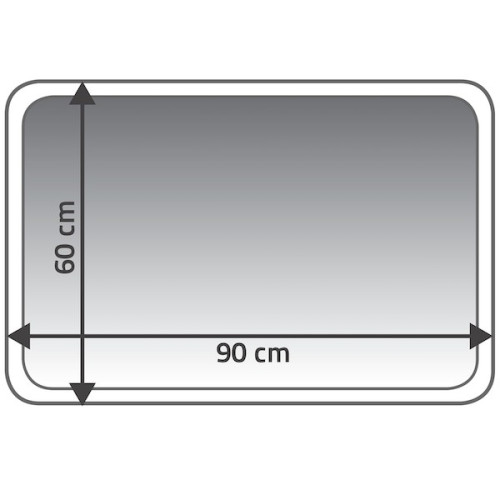 Коврик для ванной комнаты Ridder Melange 60x90