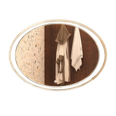 Зеркало AZARIO Alba 800х550 влагостойкое с подсветкой и диммером, с гравировкой (CS00063646)