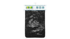 Коврик для ванной Grampus, GR-3204L, черный, 50х80 см