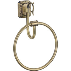 Держатель для полотенец кольцевой Savol S-006460 бронза