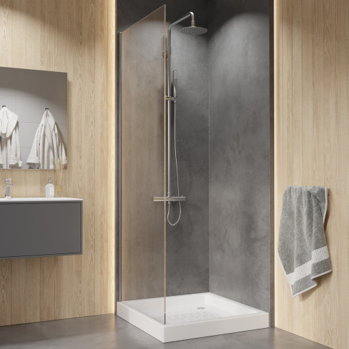 Душевой поддон квадратный керамический RGW CR арт. 19170199-01