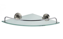 Полка стеклянная Fixsen Modern угловая, сатин (FX-51503A)