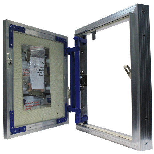 Люк под плитку Люкер AL-KR 50/30 (в/ш) размер дверцы 45/25