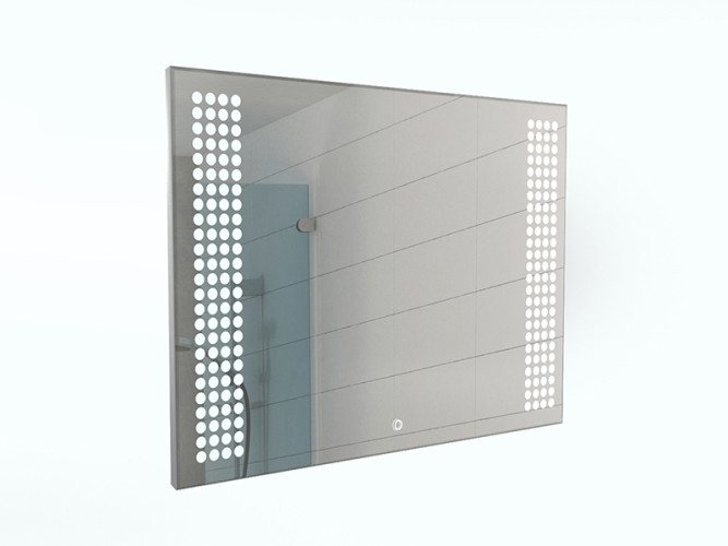 Зеркало Cosmo 70 alum с подсветкой Sansa