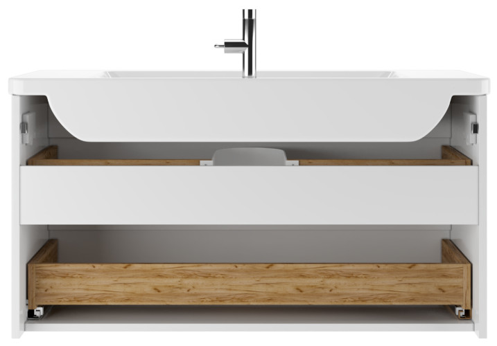 Тумба подвесная под умывальник "Maria 100" Maestro В2 Домино