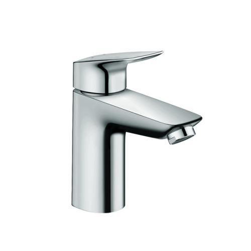 Смеситель для раковины Hansgrohe Logis 100, однорычажный, с донным клапаном, хром (71100000)