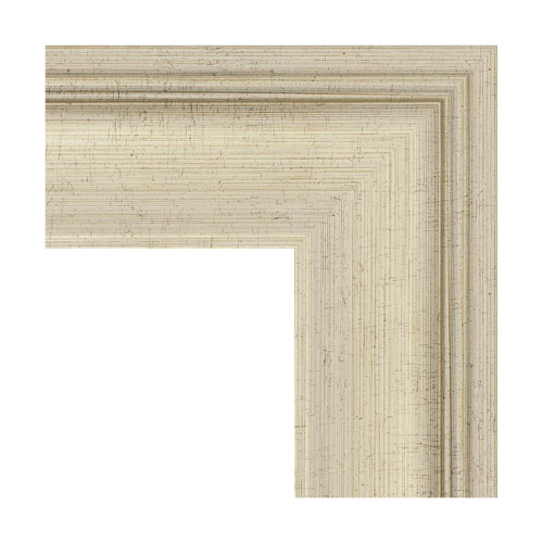 Зеркало настенное с гравировкой EVOFORM в багетной раме травленое серебро, 98х173 см, BY 4413