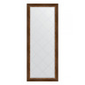 Зеркало напольное с гравировкой  EVOFORM  в багетной раме римская бронза, 81х201 см, BY 6319