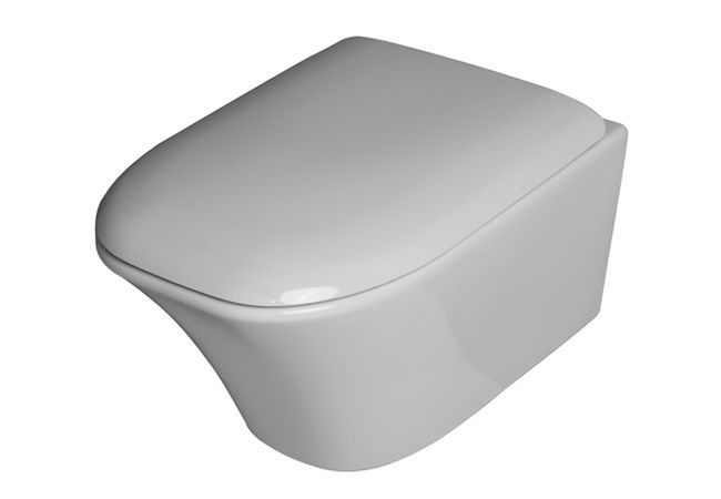 Neroceramica Amica, yнитаз подвесной 56х36,5, цвет белый