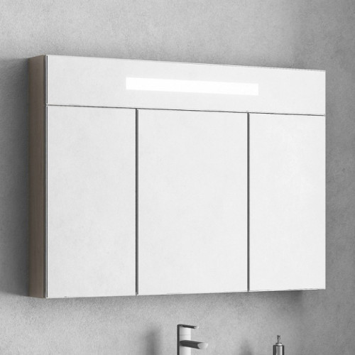 Зеркальный шкаф Smile Стайл 100 с подсветкой