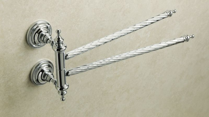 Stil Haus Giunone, полотенцедержатель двойной поворотный, цвет хром