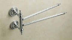 Stil Haus Giunone, полотенцедержатель двойной поворотный, цвет хром