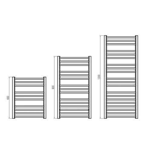Водяной полотенцесушитель Grota Calma 53х120