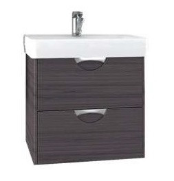 Тумба под раковину AQUATON СИЛЬВА 60 напольная, Дуб Макиато (1A211801SIW50)