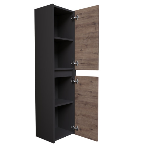 Пенал подвесной Grossman СМАРТ-30 см универсал. веллингтон/графит